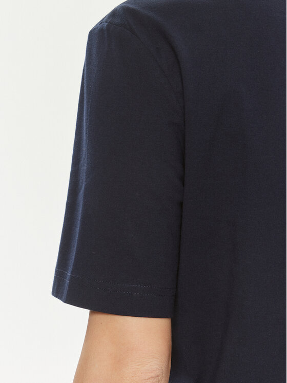 Lacoste Lacoste Футболка TF7300 Cиній Regular Fit