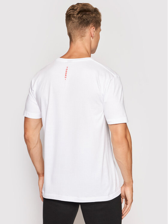Togoshi Togoshi Футболка Tiger M Ts 2 Білий Regular Fit
