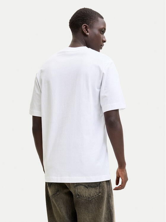 Jack & Jones Jack & Jones Camiseta Club 12289868 Blanco Relaxed Fit