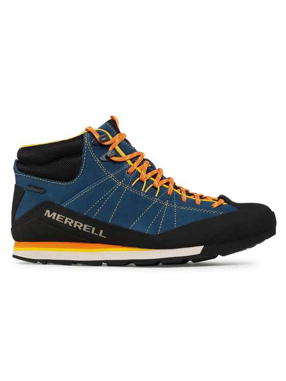 Merrell Botas de trekking Merrell Catalyst Mid Suede Wp J000969 Azul marino