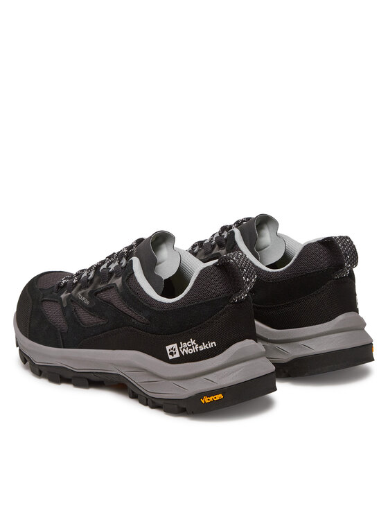 Jack Wolfskin Трекінгові черевики Jack Wolfskin Cyrox Vent Low A64089 Чорний