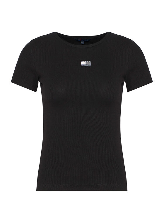 Tommy Jeans Tommy Jeans Camiseta DW0DW17881 Negro Slim Fit