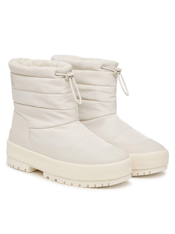 Calvin Klein Апрески Calvin Klein Vulc Flatform Snowboot Nyl HW0HW03245 Кремав