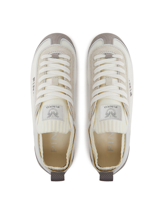 PINKO Sneakersy PINKO Reby 03 SS0061 T025 Écru