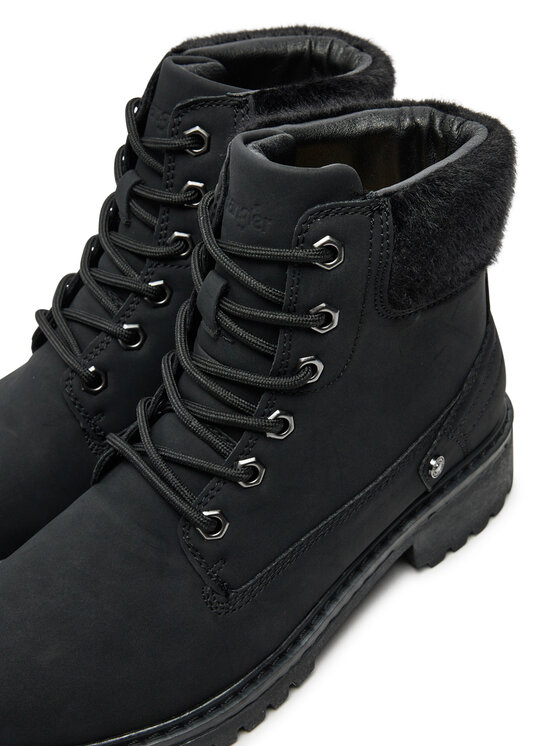 Wrangler Черевики туристичні Wrangler Fur Women High 20243069 Чорний