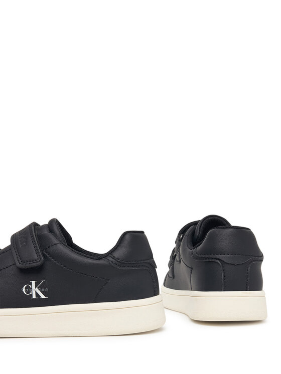 Calvin Klein Sneakersy Calvin Klein Low Cut Velcro Sneaker V1X9-83440-1355 S Czarny