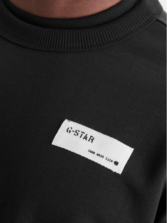 G-STAR G-Star Raw Sweatshirt HB Badge D28660-E209 Schwarz Relaxed Fit