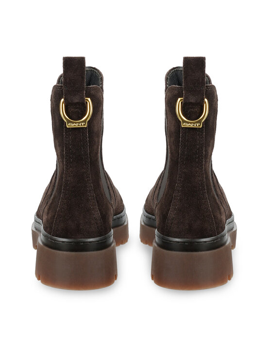 Gant Kotníková obuv s elastickým prvkem Gant 31553157 Hnědá