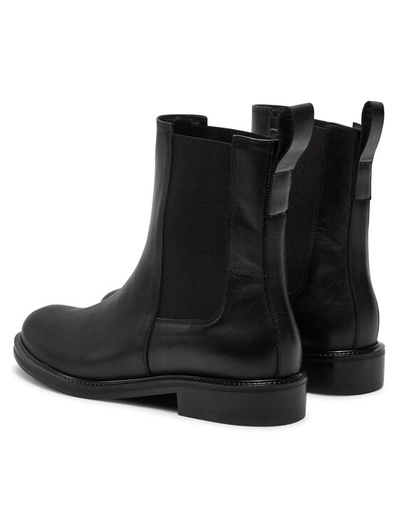 R.Polański Kotníková obuv s elastickým prvkem R.Polański 1868 Černá