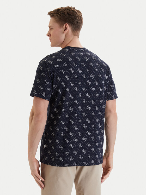 Guess Guess Футболка M6GP34 K3200 Cиній Relaxed Fit