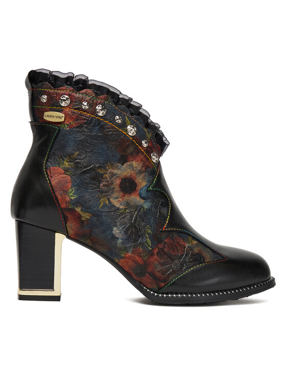 Laura Vita Členková obuv Laura Vita Kacio 02 Čierna