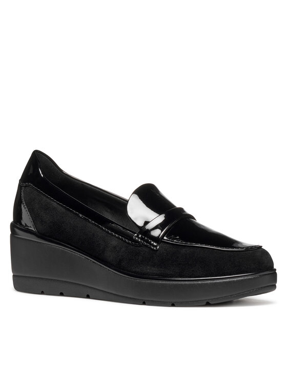 Geox Polobotky Geox D Ilde D46RAB 02202 C9999 Černá