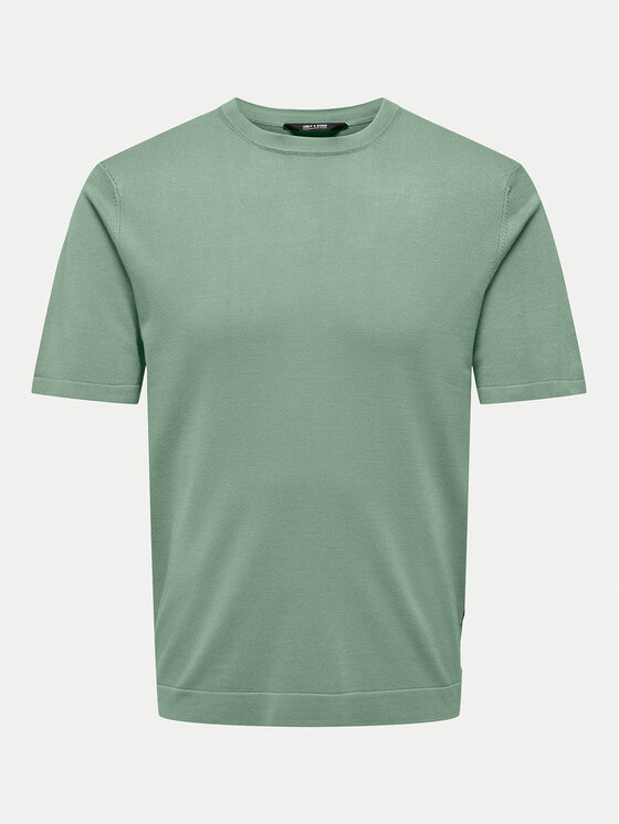 Only & Sons Only & Sons T-shirt Wyler 22022928 Verde Regular Fit