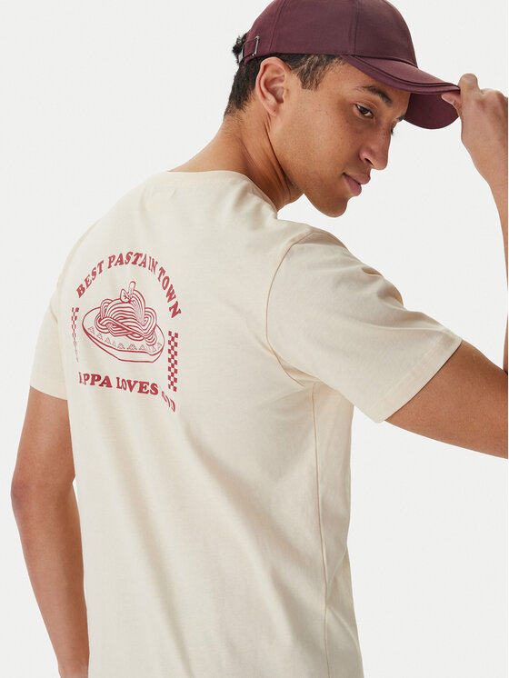 Kappa Kappa Футболка 37276IW Бежевий Regular Fit
