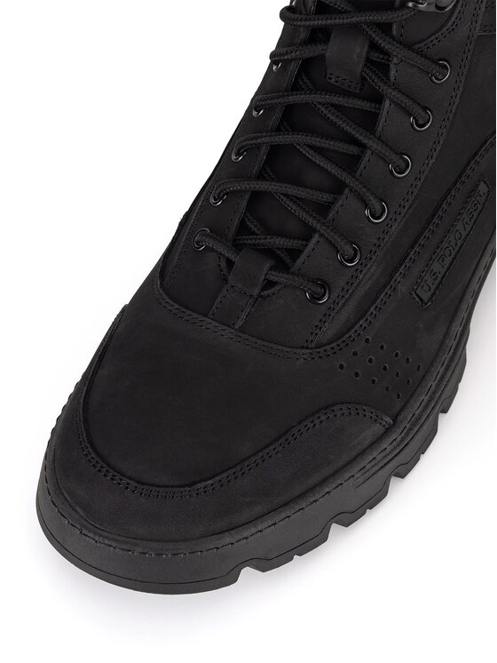 U.S. Polo Assn. Šnurovacia obuv U.S. Polo Assn. JAMIE001M/DL1 Čierna