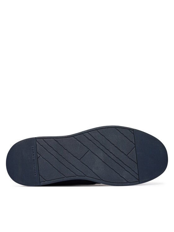 Tommy Hilfiger Auliniai batai Tommy Hilfiger Comfort Suede Chukka FM0FM06074 Tamsiai mėlyna