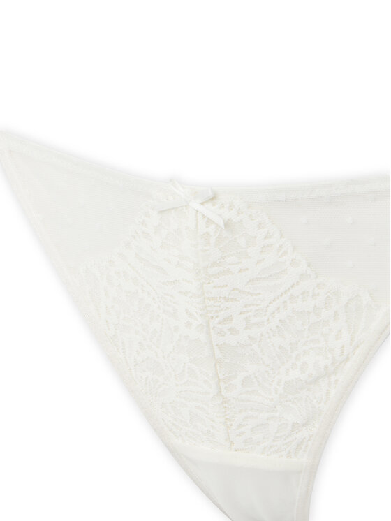 Hunkemöller Hunkemöller Стрінги 302385 Écru