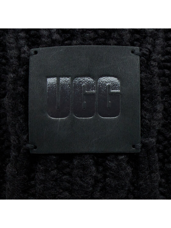 Ugg Medžiaginė ausų juosta Ugg W Chunky Ribbed Headband 22658 Juoda