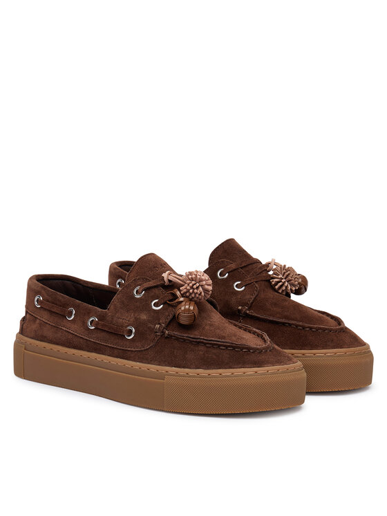 D.A.T.E. Pantofi D.A.T.E. Caletta W451-CT-SD Maro