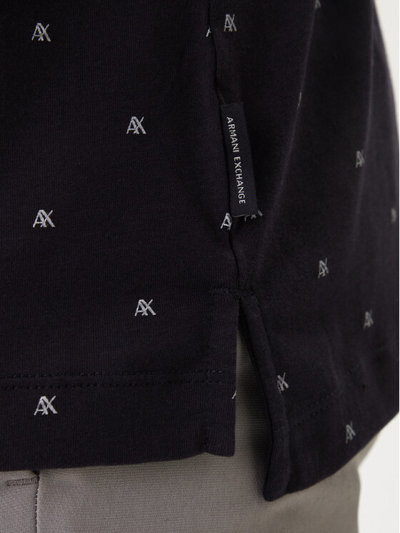 Armani Exchange Armani Exchange Polo XM000735 AF10356 FB434 Negro Regular Fit