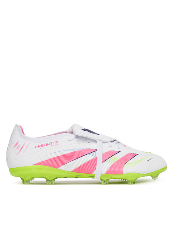 adidas Взуття для футболу adidas Predator Pro Fold-Over Tongue Firm Ground JR0440 Білий