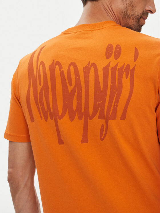 Napapijri Napapijri Camiseta S-Turrach NP0A893U Naranja Regular Fit