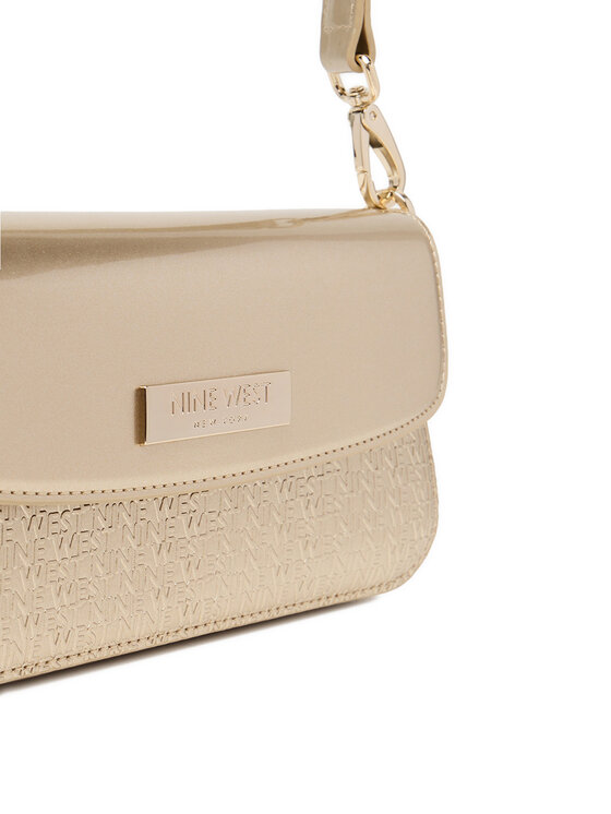 Nine West Дамска чанта Nine West CEO-MISSISIPI-I-LDA8009 Златист