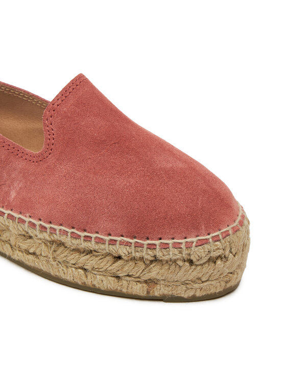 Manebi Espadrilės Manebi Hamptons Double Sole Espadrilles R 7.0 D0 Rožinė
