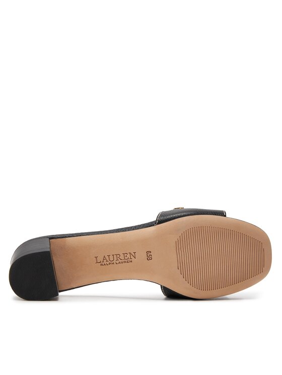LAUREN RALPH LAUREN Чехли Lauren Ralph Lauren 802925259001 Черен