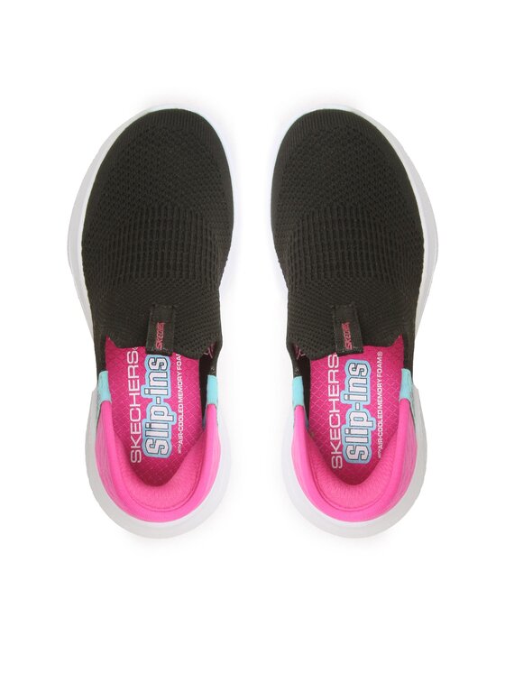 Skechers Sneakersy Skechers Fresh Time 303800L/BKPK Čierna