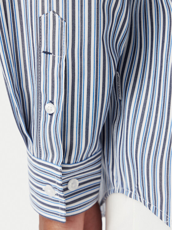 Beverly Hills Polo Club Beverly Hills Polo Club Camisa P-SS26M-BRASS Azul Regular Fit
