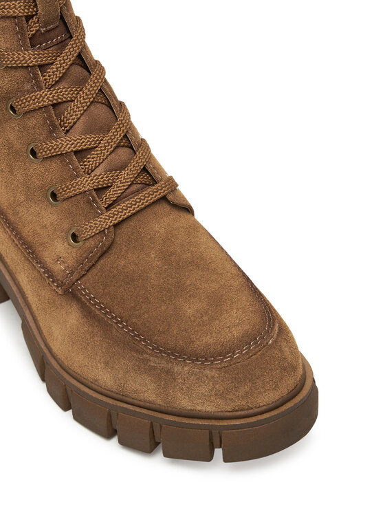 Tamaris Šnurovacia obuv Tamaris 1-25972-45 Hnedá