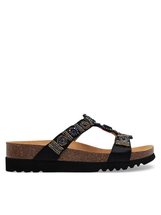 Scholl Παντόφλες Scholl New Bogota MF26607 1370 Μαύρο