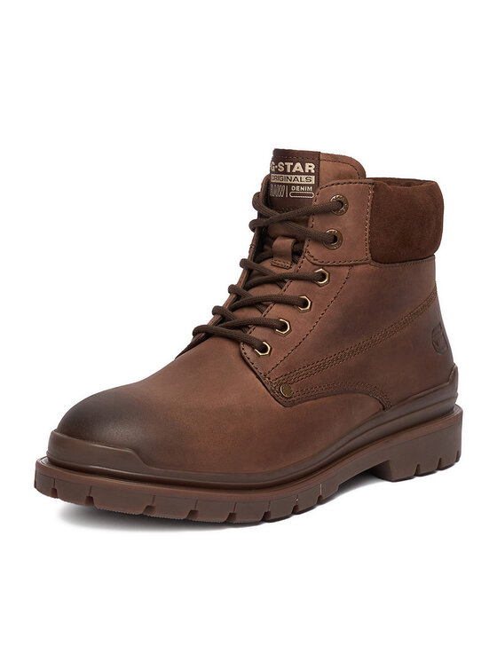 G-STAR Черевики G-Star Raw CEO-BLAKE-02 MI08 Коричневий