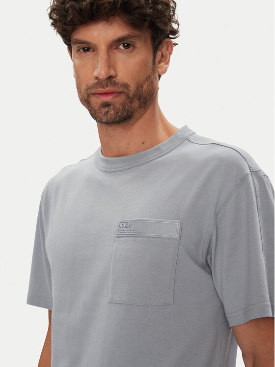 K-Way K-Way Majica K2135HW Siva Regular Fit