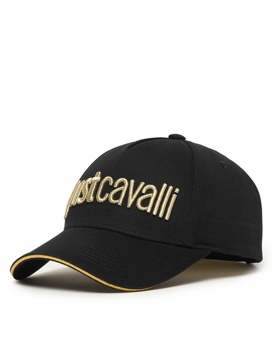 Just Cavalli Czapka z daszkiem Just Cavalli 81QAZK30 ZG192 Czarny