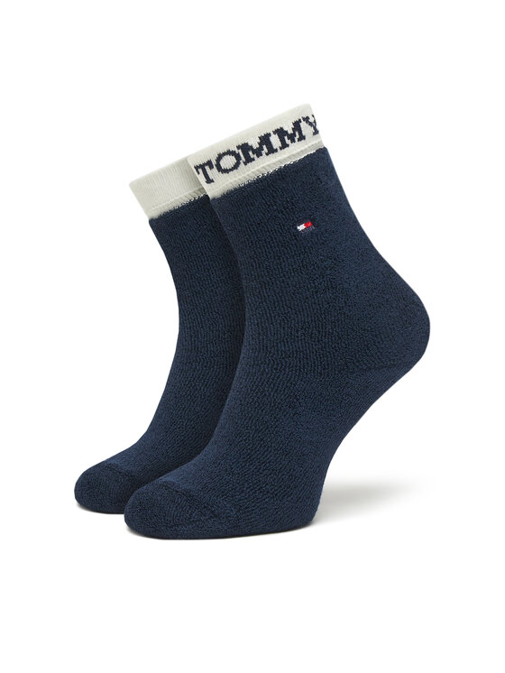 Tommy Hilfiger Duge čarape Tommy Hilfiger 701236328 Tamnoplava