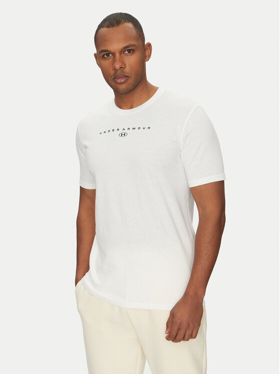 Under Armour Under Armour Футболка Stacked Logo SS 6000211 Білий Loose Fit