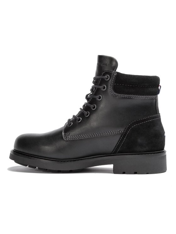 Tommy Hilfiger Ilgaauliai Tommy Hilfiger Active Leather Boot FM0FM01774 Juoda