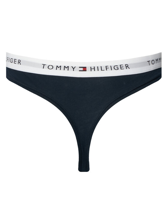 Tommy Hilfiger Tommy Hilfiger Conjunto de tangas UW0UW05530 Azul marino