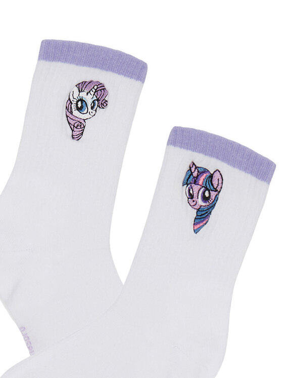 My Little Pony Довгі шкарпетки My Little Pony CEO-ACCCS-SS26-309MLP(2-PACK) Білий