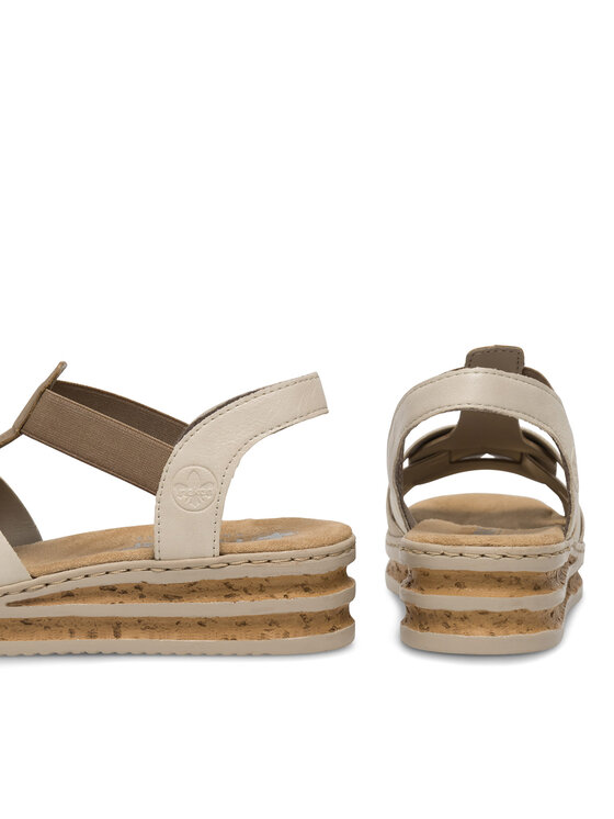 Rieker Sandali Rieker 62918-62 Beige