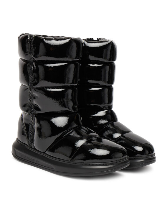 KARL LAGERFELD Snehule KARL LAGERFELD Kapri Kosi KL44573A Čierna