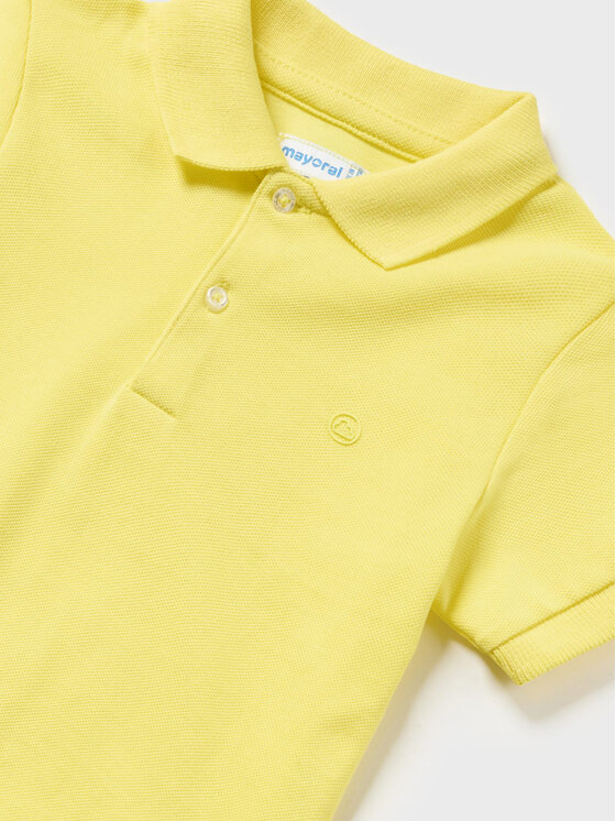 Mayoral Mayoral Polo 102 Giallo Regular Fit