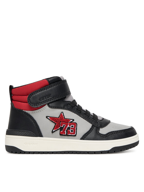 Geox Sneakersy Geox J Washiba J56LQC 054FU C0043 S Szary