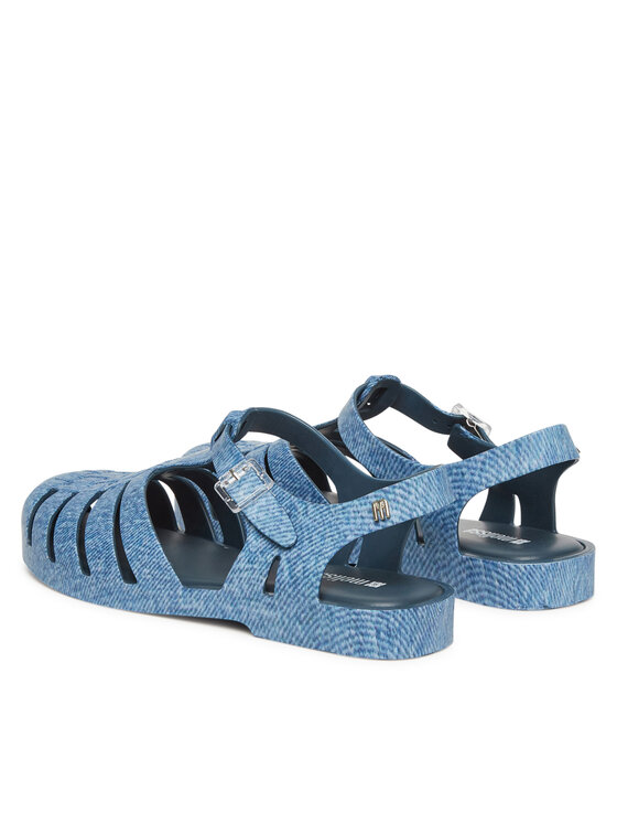 Melissa Sandali Melissa Melissa Possession Print Denim Ad M 36133 Blu