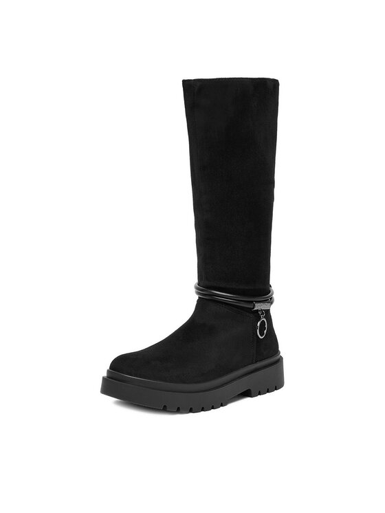 DeeZee Čižmy DeeZee CEO-CS5592-32 Čierna