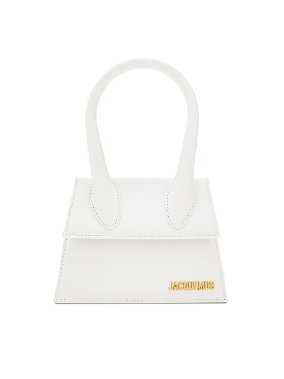 JACQUEMUS Geantă JACQUEMUS Le Chiquito Moyen 213BA002-3000 Alb