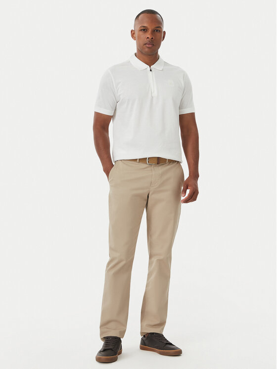 Beverly Hills Polo Club Beverly Hills Polo Club Поло M2734 Білий Regular Fit