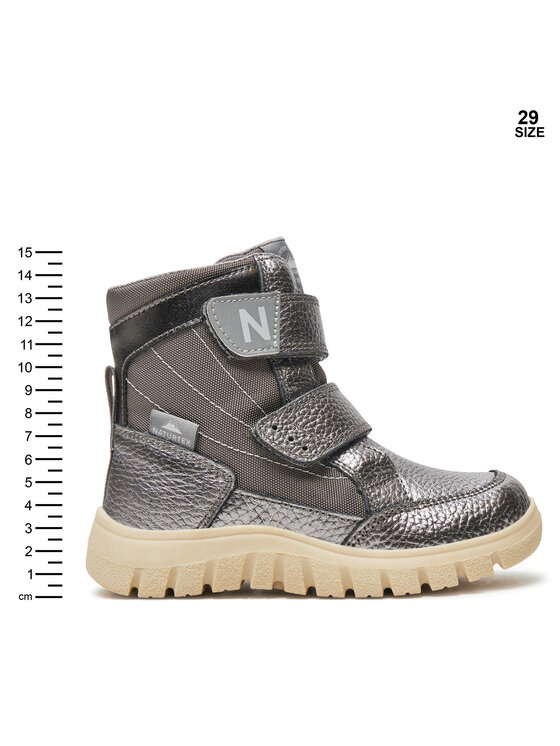 Naturino Cizme de zăpadă Naturino Rivo Vl Wp 0013001584.03.0Q02 S Argintiu